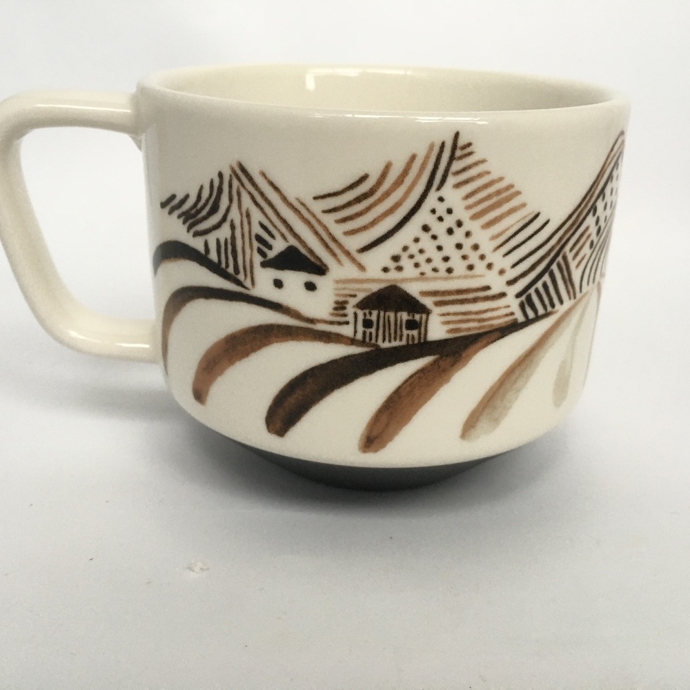 Starbucks Mug Artisan Series 03/08 Where it all Begins Farmer Story Ceramic 12oz
